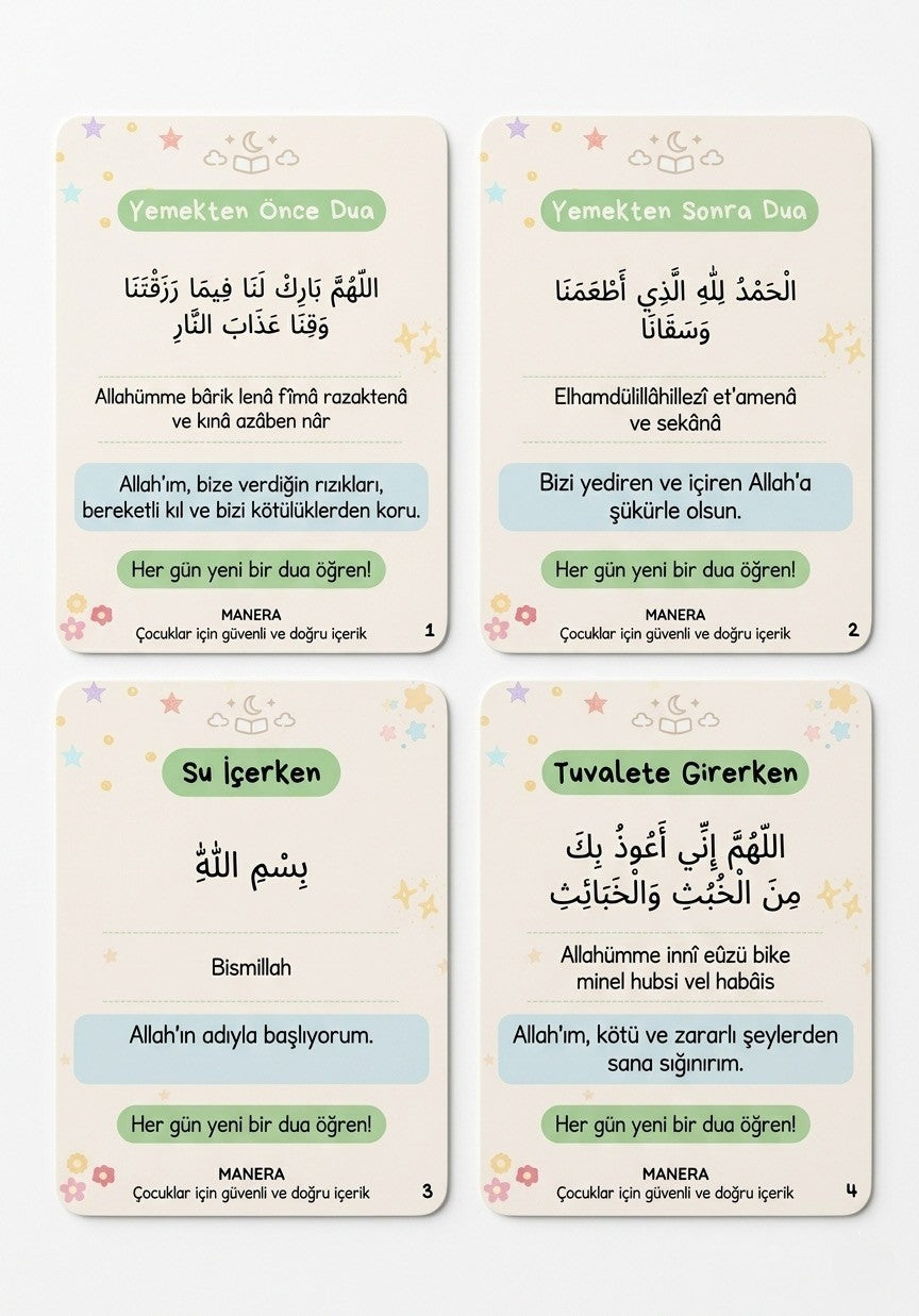 Benim Günlük Dua Kartlarım