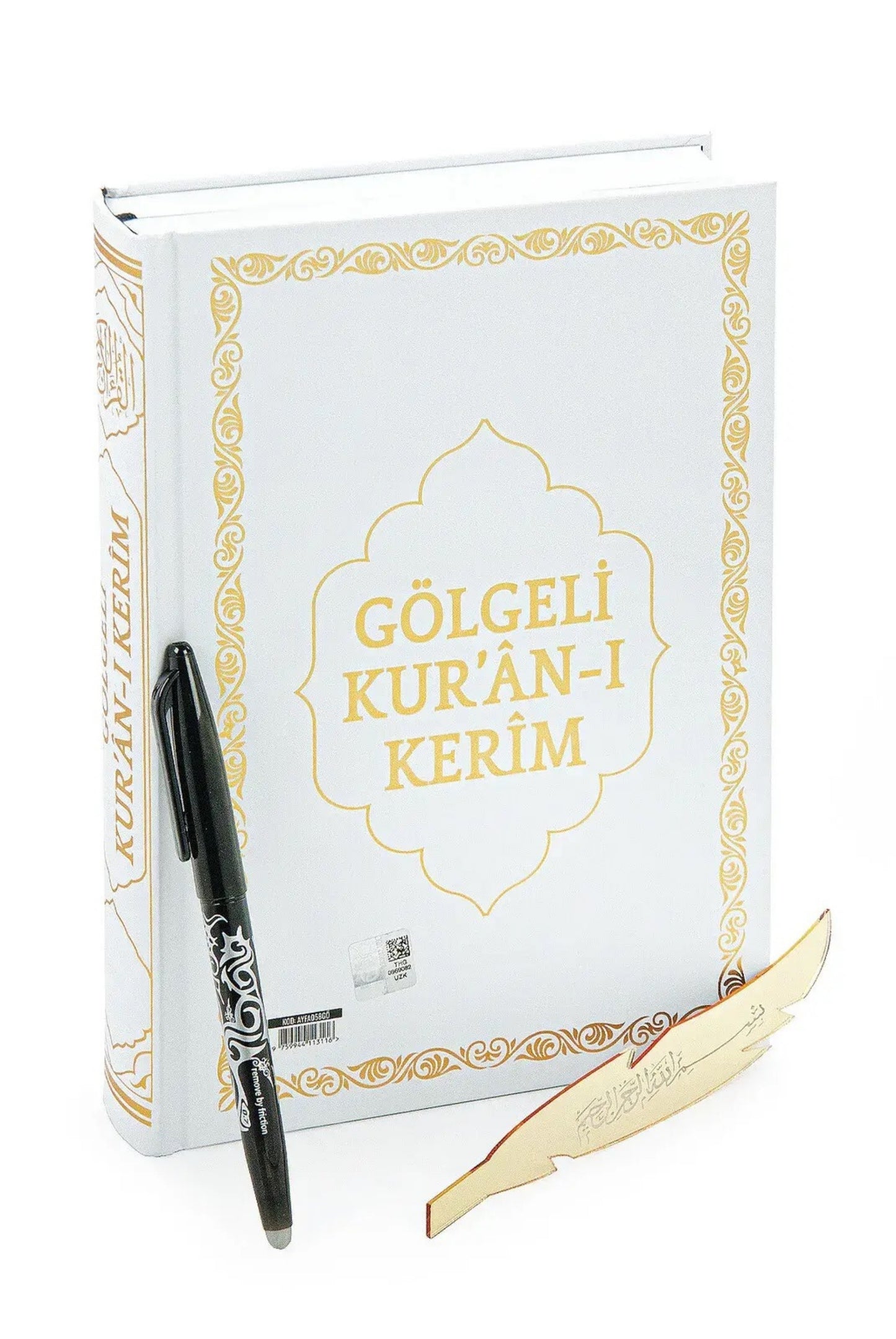 Silinebilir Kalem Hediyeli Arapça Gölgeli Kuranı Kerim