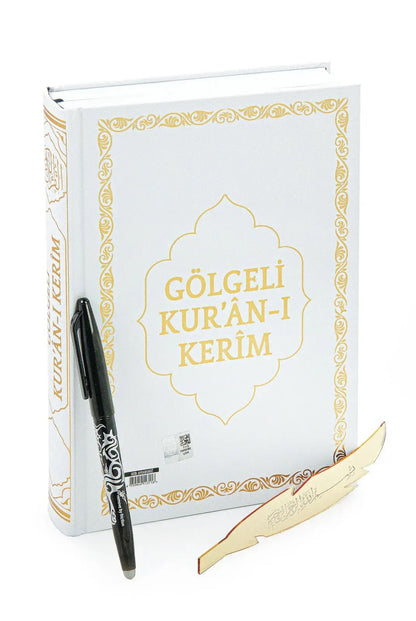 Silinebilir Kalem Hediyeli Arapça Gölgeli Kuranı Kerim