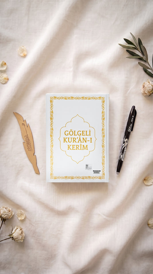 Silinebilir Kalem Hediyeli Arapça Gölgeli Kur'an-ı Kerim