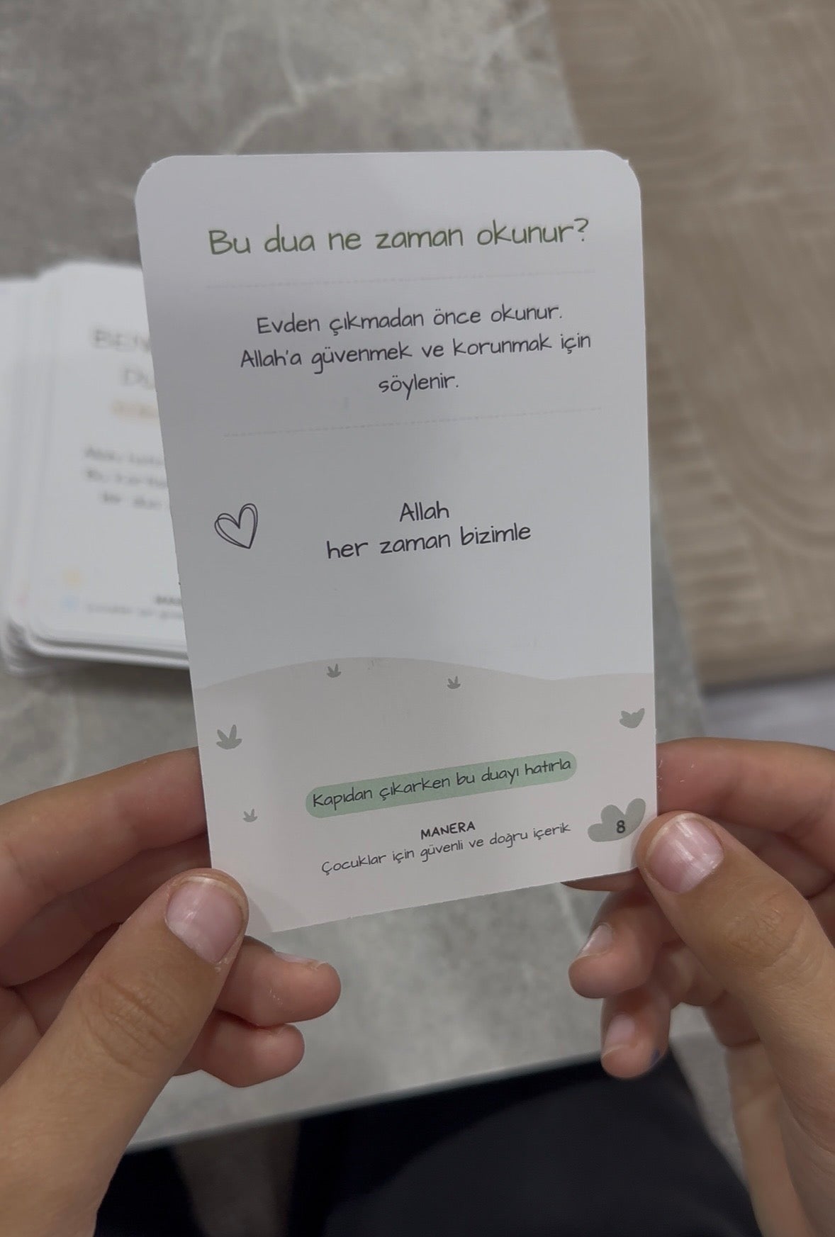 Benim Günlük Dua Kartlarım
