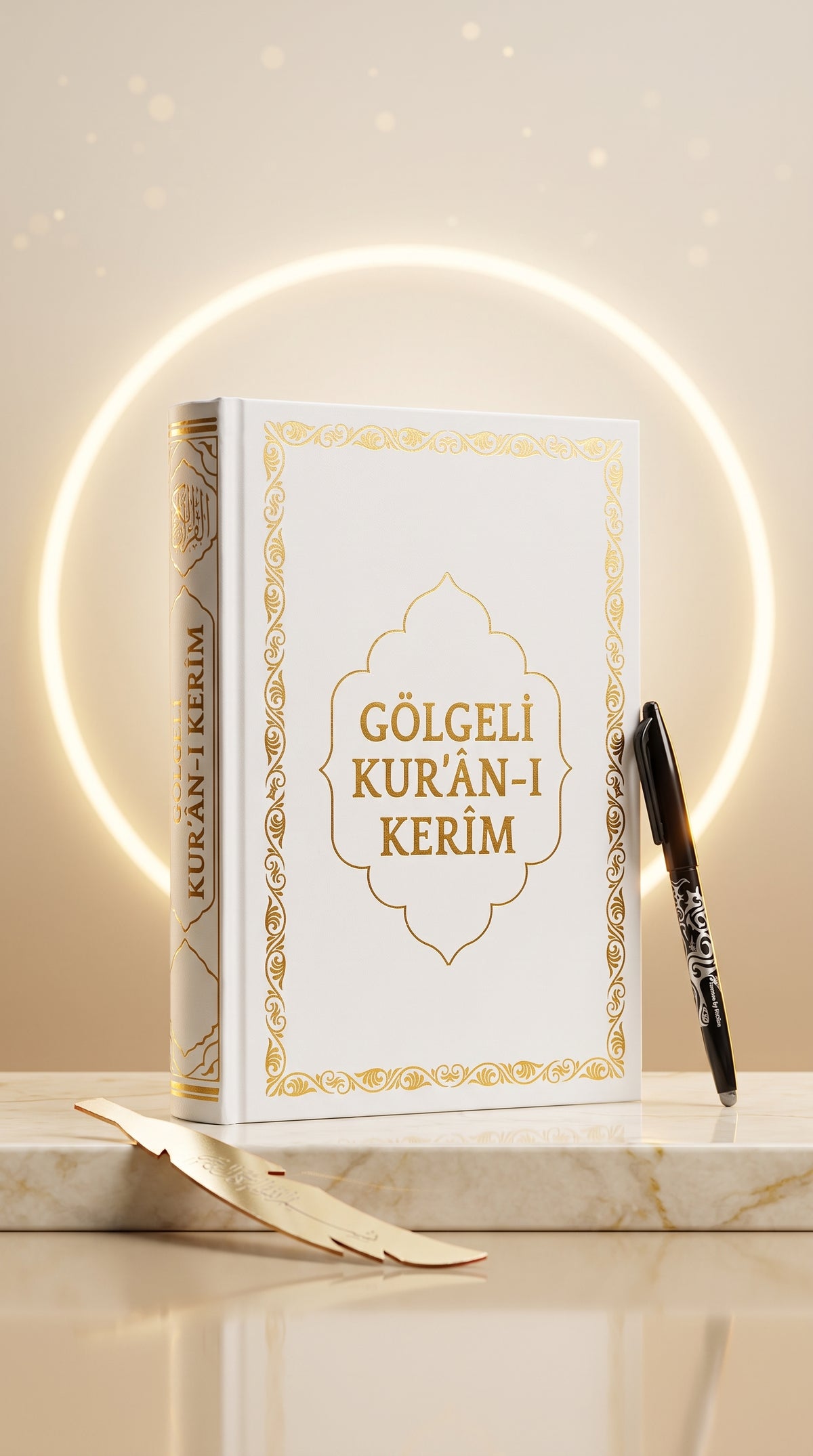Silinebilir Kalem Hediyeli Arapça Gölgeli Kur'an-ı Kerim